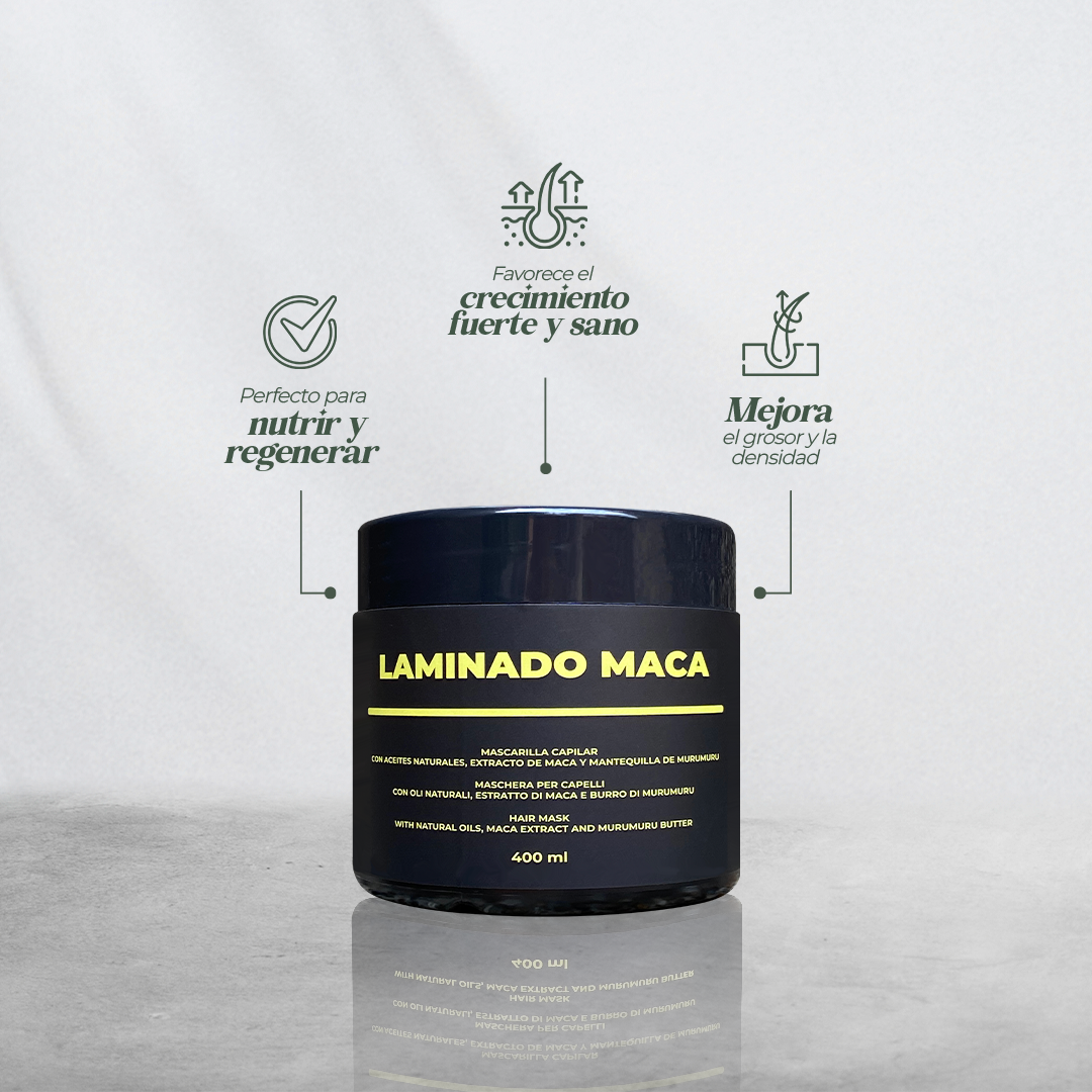 CREMA PARA PEINAR 500ML + GEL MOLDEADOR DE RIZOS 500ML (GRATIS MASCARILLA MACA 400ML)