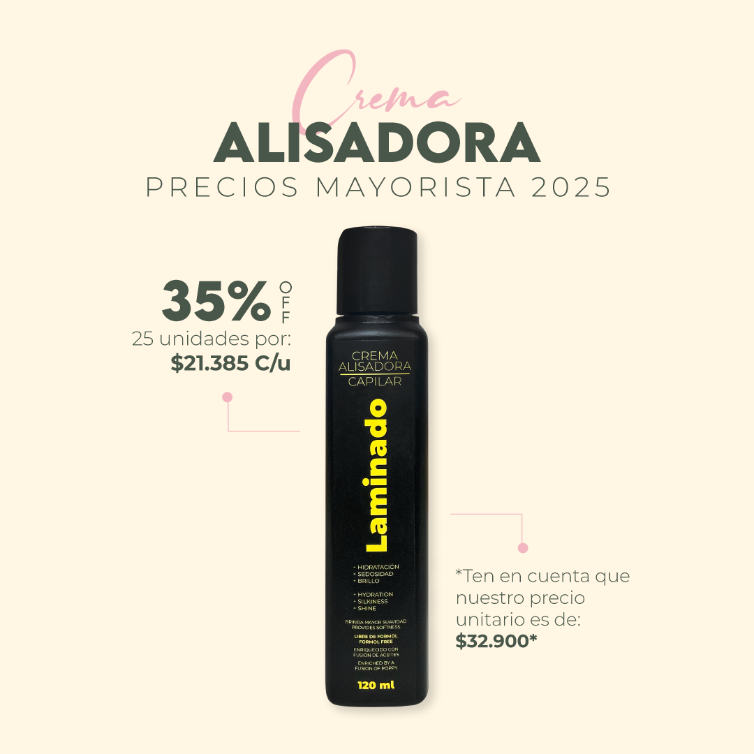 CREMA ALISADORA LZ 120ML Mayoristas x 25 Unidades