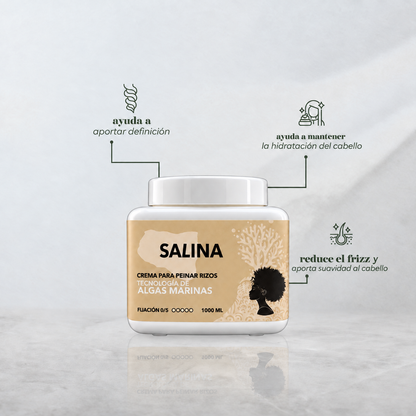 CREMA PARA PEINAR SALINA 1000ML