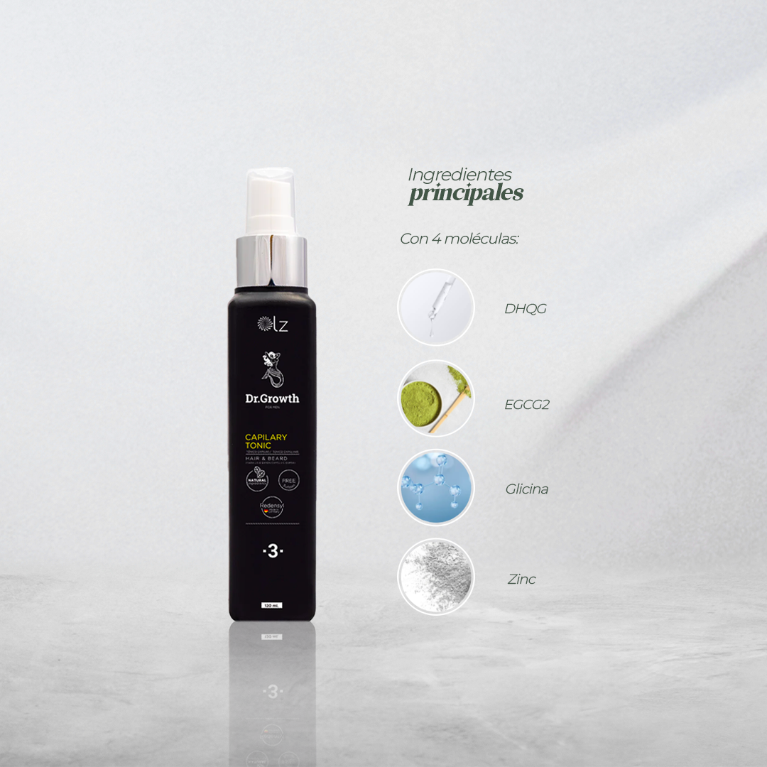 TÓNICO PARA BARBA - DR. GROWTH FOR MEN / 120ML