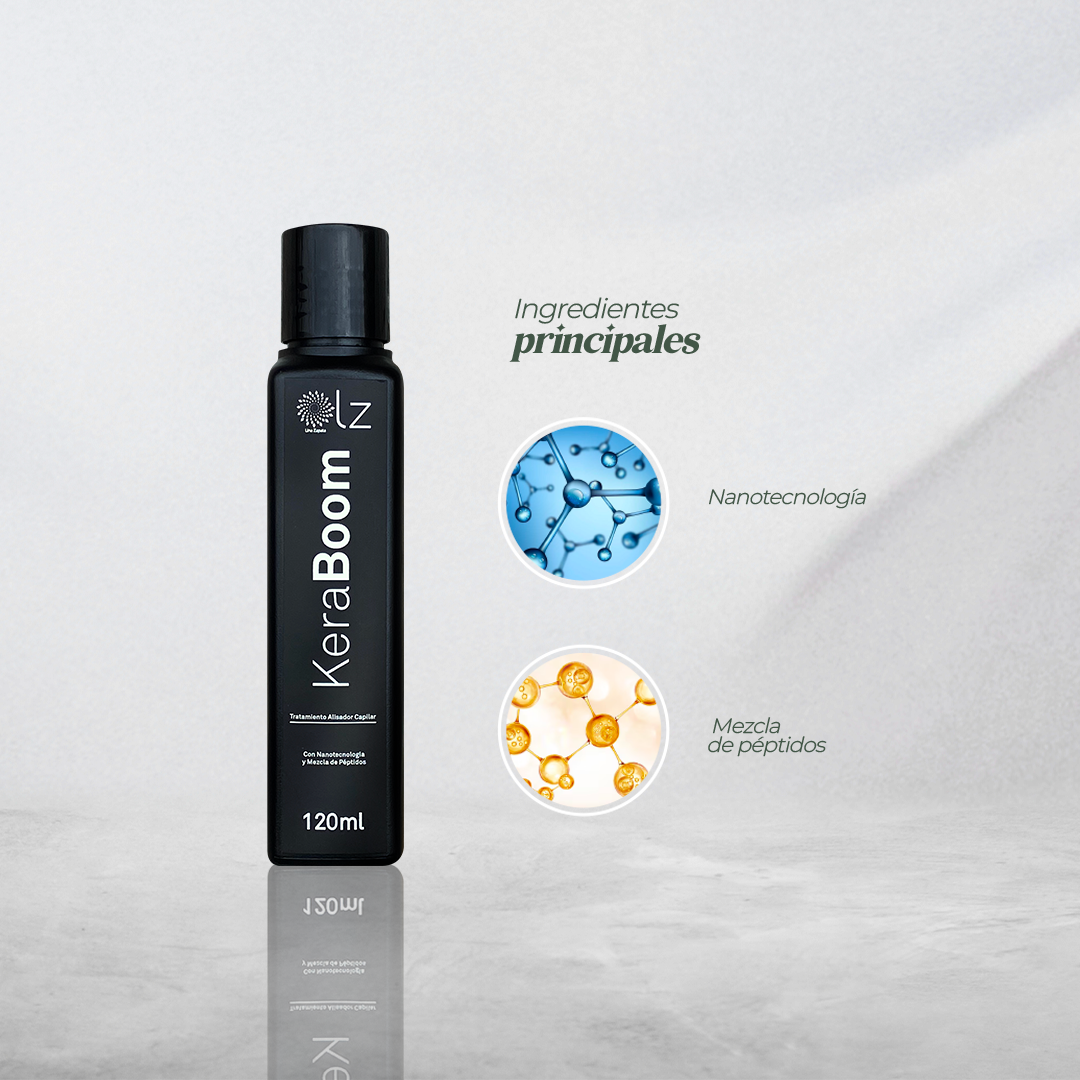 KERABOOM MULTIPÉPTIDOS - ALISA UN 85% SIN FORMOL