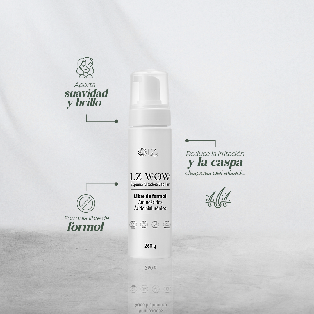 ESPUMA ALISADORA LZ WOW + DR. PLASTIA