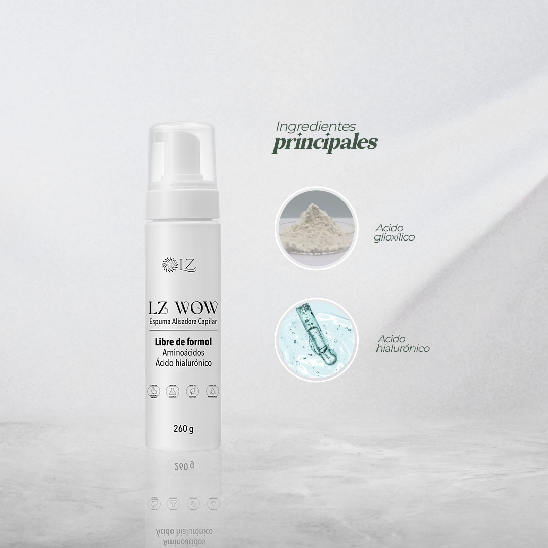 ESPUMA ALISADORA LZ WOW + DR. PLASTIA