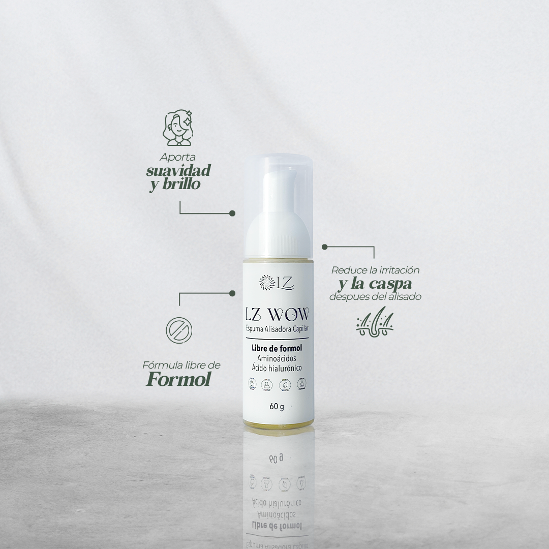 ESPUMA ALISADORA - LZ WOW