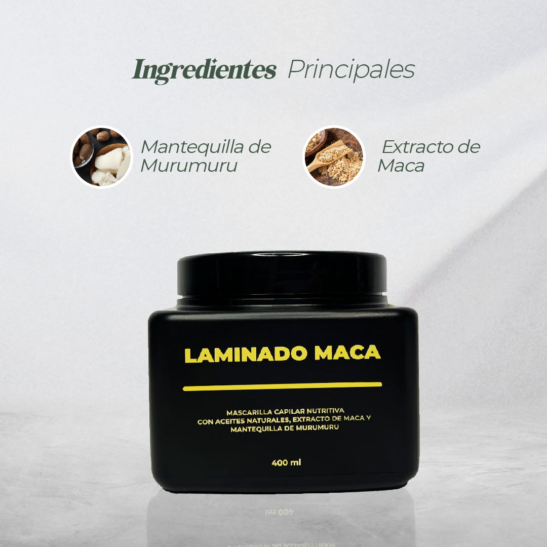 LAMINADO MACA - Regeneración capilar | GRATIS SACHET OLEO SALINA 5ML