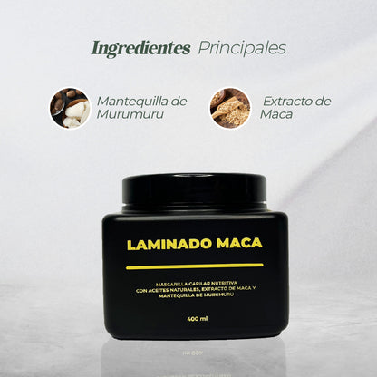 LAMINADO MACA - Regeneración capilar | GRATIS SACHET OLEO SALINA 5ML