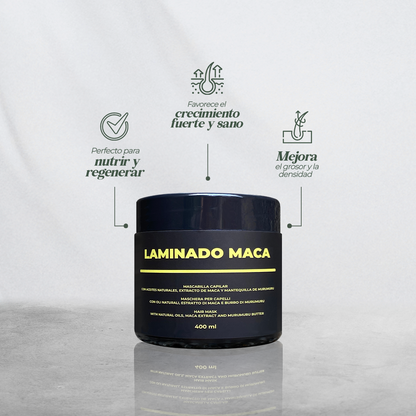 CREMA PARA PEINAR 500ML + GEL MOLDEADOR DE RIZOS 500ML (GRATIS MASCARILLA MACA 400ML)