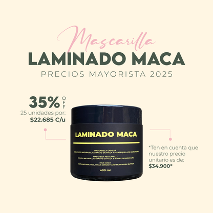 LAMINADO MACA 400ML MAYORISTA x 25 UNIDADES