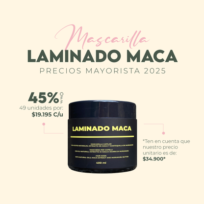 LAMINADO MACA 400ML MAYORISTA x 49 UNIDADES