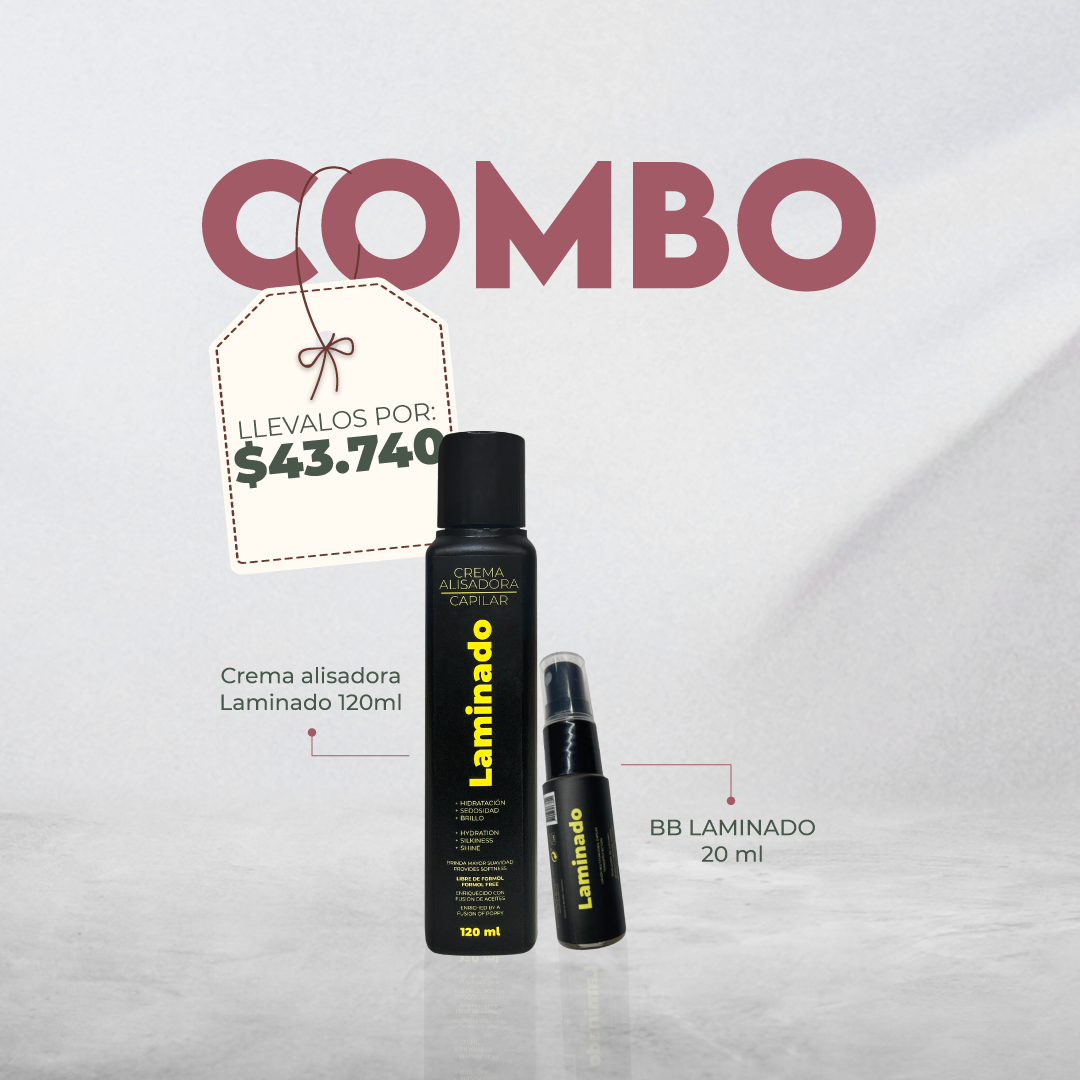CREMA ALISADORA LAMINADO 120ml + TERMOPROTECTOR 20ml
