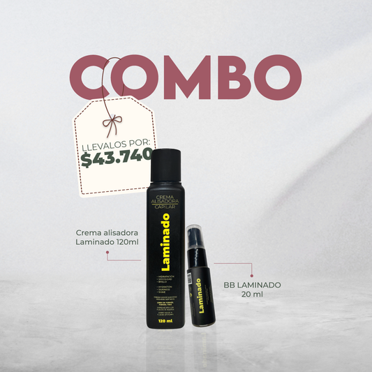 CREMA ALISADORA LAMINADO 120ml + TERMOPROTECTOR 20ml