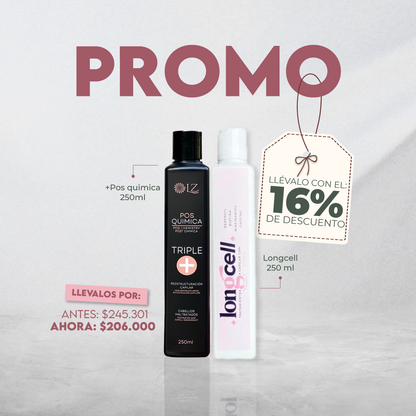 KIT LONGCELL - POS QUÍMICA TRIPLE +