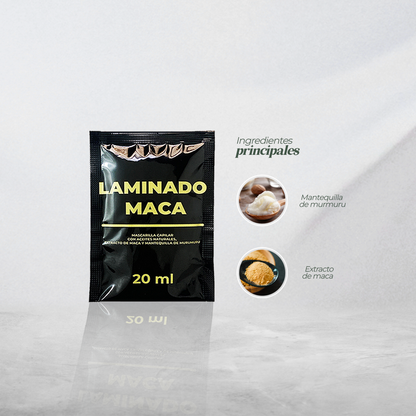 SACHET LAMINADO MACA 20ML- Regeneración capilar