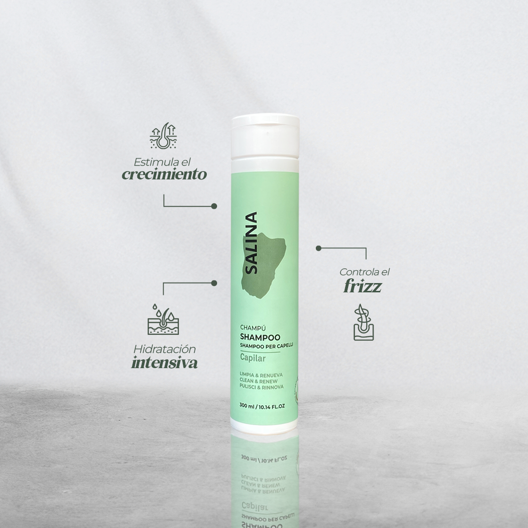 Shampoo Salina Crespas 300ml