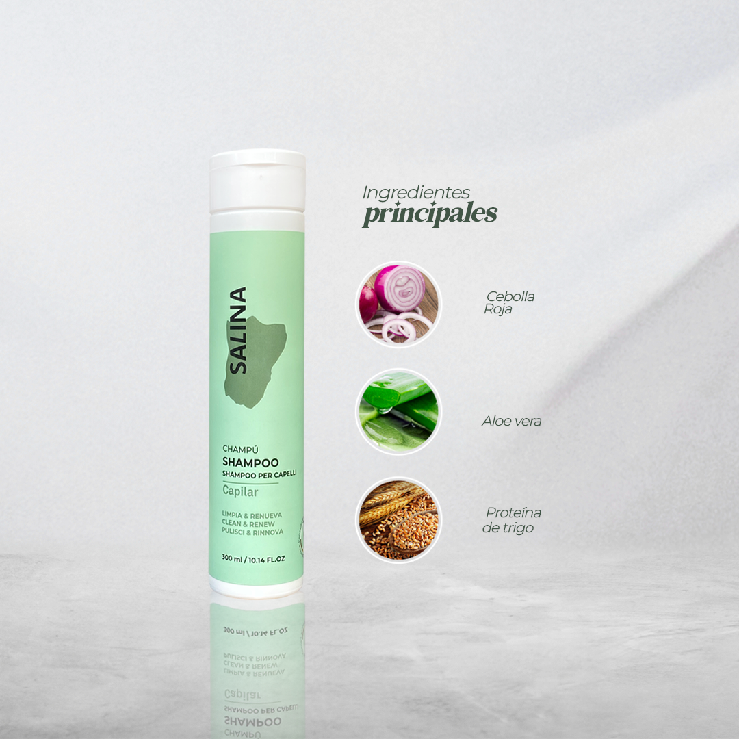 Shampoo Salina Crespas 300ml