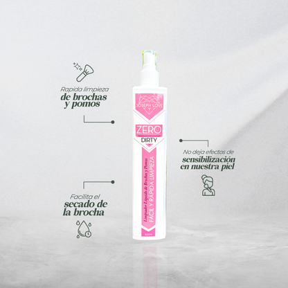 ZERO DIRTY- LIMPIADOR DE BROCHAS / SUPER LIQUIDACIÓN