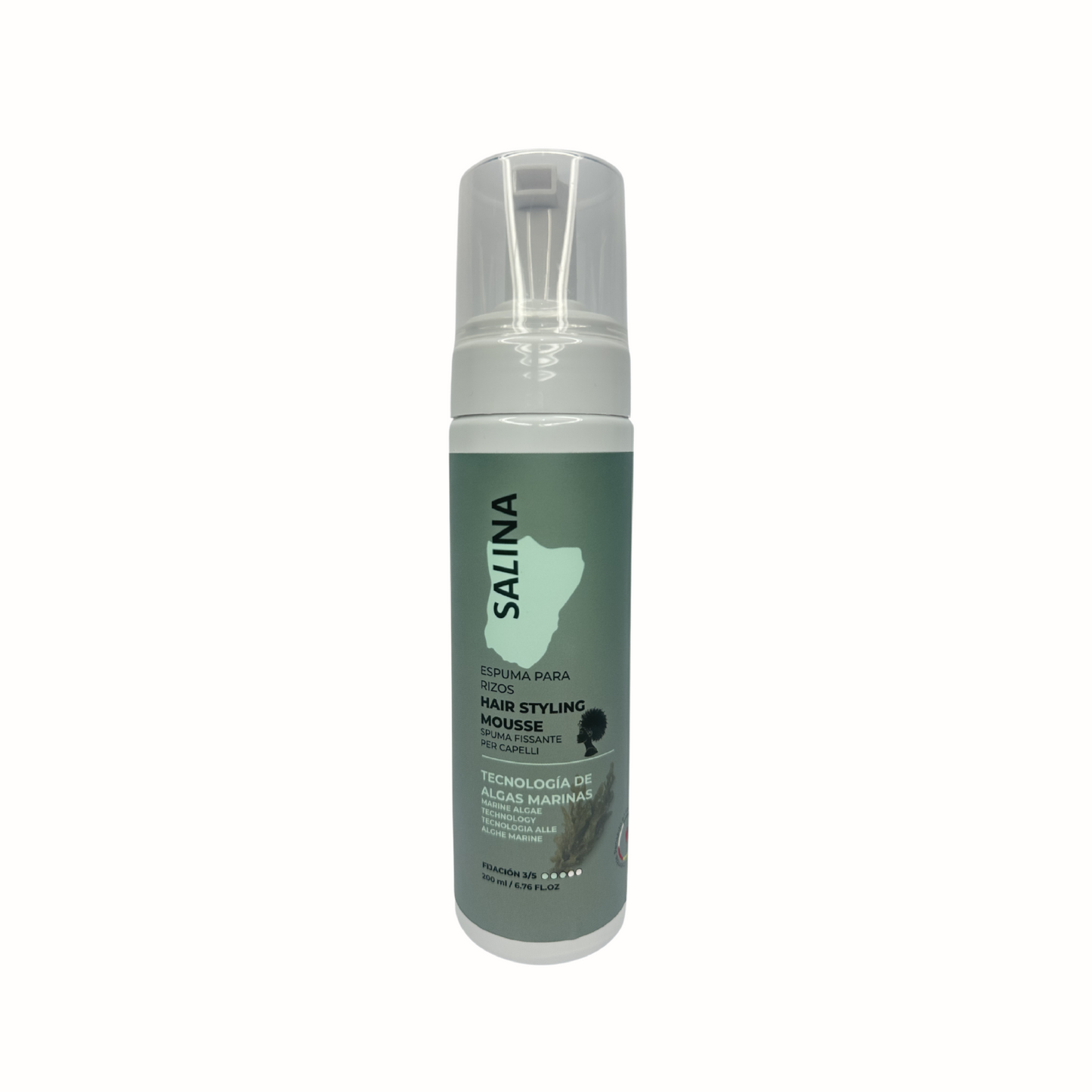 Espuma Capilar Fijadora Para Rizos 200ml