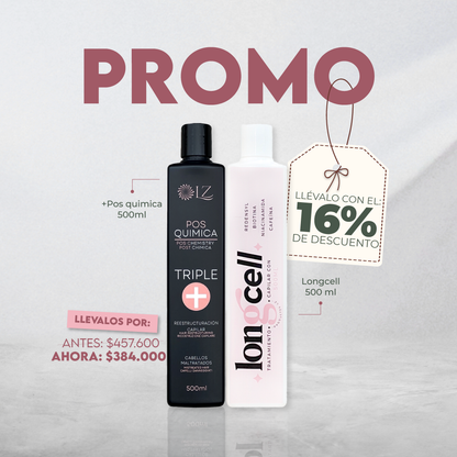 KIT LONGCELL - POS QUÍMICA TRIPLE +