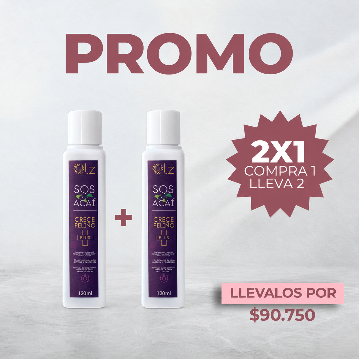 PROMO COMPRA 1 SOS AÇAI, LLEVA GRATIS UNO IGUAL
