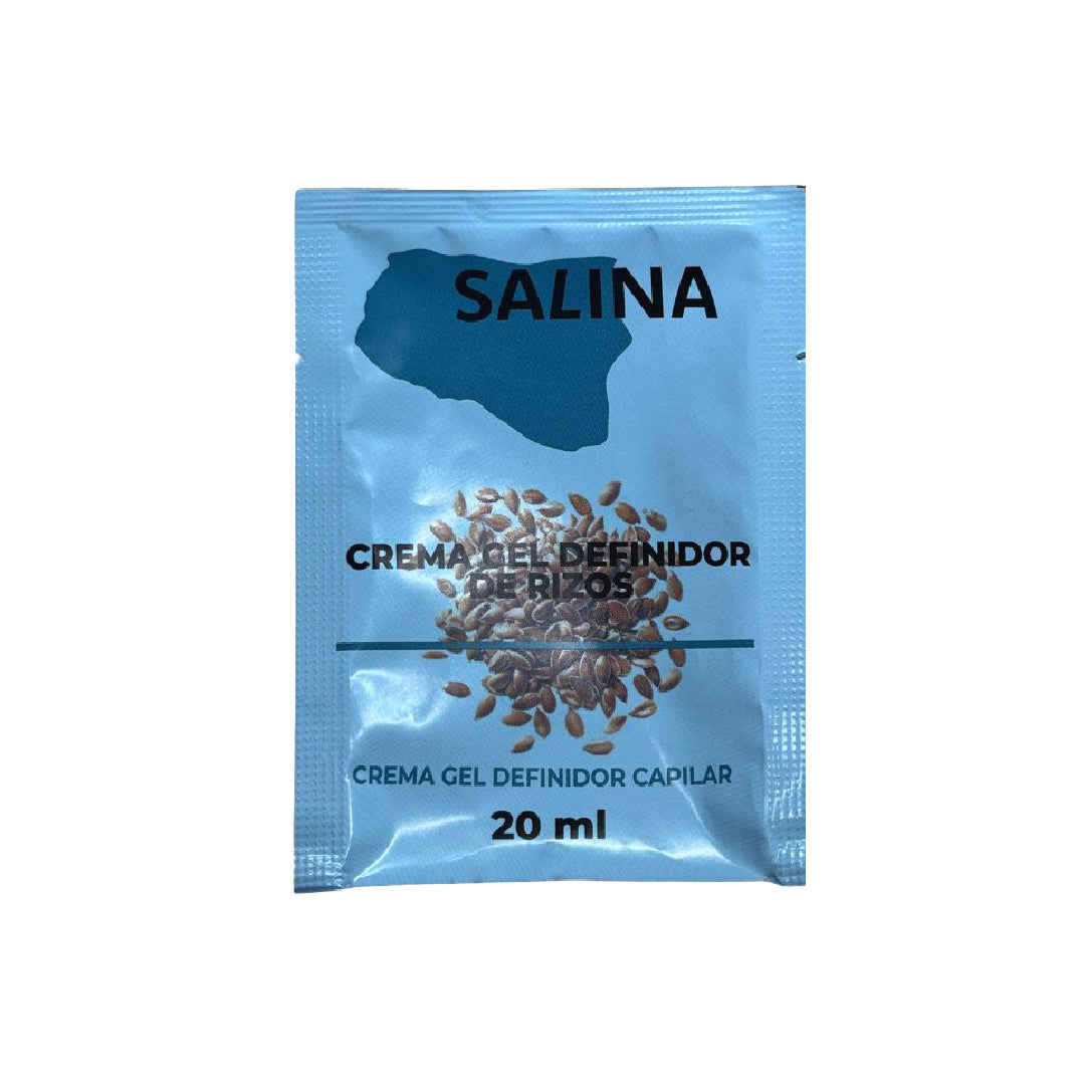 SACHET CREMA GEL DEFINIDOR DE RIZOS SALINA 20ML